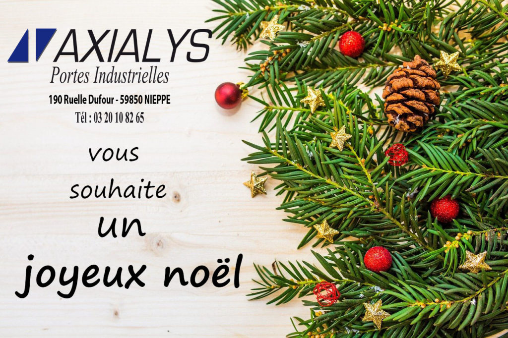 Joyeux noël de la part d'Axialys